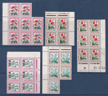 Réunion - Taxe - YT N° 48 à 53 ** - Neuf Sans Charnière - Non Complète - 1964 à 1965 - Timbres-taxe