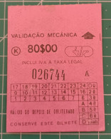 PORTUGAL BUS TICKET STCP PORTO - Europa