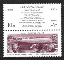 EGYPTE. N°472-3 De 1960. Barrage D'Assouan. - Eau