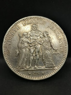 5 FRANCS HERCULE ARGENT 1876 A PARIS FRANCE / SILVER - 5 Francs