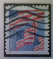 United States, Scott #5658, Used(o) Booklet, 2022, Flag Definitive, (58¢) Forever - Used Stamps