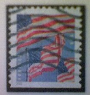 United States, Scott #5658, Used(o) Booklet, 2022, Flag Definitive, (58¢) Forever - Gebraucht