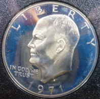 Stati Uniti D'America - 1 Dollaro 1971 S - Eisenhower - KM# 203a - 1971-1978: Eisenhower