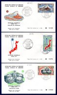 CAMEROUN A 160/62 Fdcs Osaka , Japon Nippon 1970 - 1970 – Osaka (Japon)