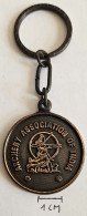 Archery Association Of India Federation Union  Pendant Keyring PRIV-2/2 - Tir à L'Arc