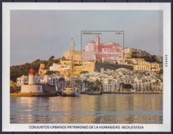 Spain Spagna España 2023 - World Heritage Urban Ensembles - Ibiza/Eivissa - Miniature Sheet Mnh** - 2023