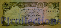 AFGHANISTAN 10 AFGHANIS 1979 PICK 55a UNC - Afghanistan