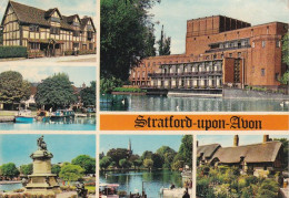Stratford On Avon - Multiview - Unused UK Postacard, G30 - Stratford Upon Avon