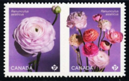 Canada (Scott No.3376a - Renoncule) [**] 2023 Die Cut To Shape - Unused Stamps