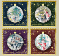 LIECHTENSTEIN 2023 CHRISTMAS  Set Of 4 Stamps MNH** - Neufs