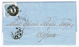 Portugal, 1856, # 12, Para Oporto - Covers & Documents
