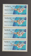 Spain 2017 - ATM Strip Set Labels Mnh** - Timbres De Distributeurs [ATM]