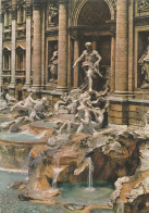 U5136 Roma - Fontana Di Trevi - Dettaglio / Viaggiata 1964 - Fontana Di Trevi