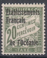 Oceania Oceanie 1926 Timbres-taxe Yvert#3 Mint Never Hinged (sans Charniere) - Nuovi