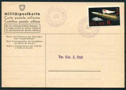 1939 Switzerland Mobilisation Feldpost Militarpostkarte Postcard  - Documenten