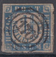 Germany States Schleswig-Holstein 1864 Mi#7 Used - Schleswig-Holstein