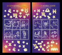Liechtenstein (die.Marke) 2023 #308/19 Zodiac Signs (2 M/S) MNH ** - Ungebraucht