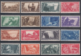 Italy Kingdom 1932 Sassone#325-340 Mi#415-430 Mint Never Hinged - Mint/hinged