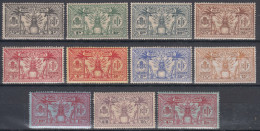 New Hebrides Nouvelles Hebrides 1925 Mi#86-96 Mint Never Hinged (sans Charniere) - Ongebruikt