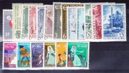 LUXEMBOURG ANNEE COMPLETE 1966 ** MNH,  (8B919) - Années Complètes