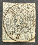Kleine Leeuw OBP 22 - 1c Gestempeld DC MOERBEKE - 1866-1867 Coat Of Arms
