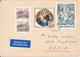 Poland Cover Sent To Denmark Nowy Sącz 20-1-2003 Topic Stamps - Cartas & Documentos