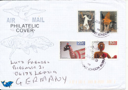 South Africa Cover Sent To Germany 8-1-2014 Topic Stamps - Lettres & Documents