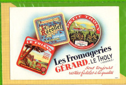 BUVARD & Blotting Paper : Les Fromageries GERARD - LE THOLY Vosges - Produits Laitiers