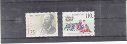 Portugal, Datas Da História De Portugal, 1991, Mundifil Nº 2020 A 2021 Used - Oblitérés