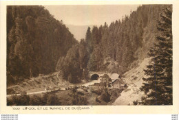 CPA Le Col Et Le Tunnel De Bussang - Col De Bussang