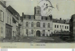 '"CPA Poix L''Hotel De Ville"' - Poix-de-Picardie