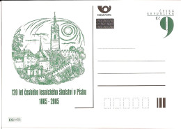 CDV A 117 Czech Republic 120 Years Of The Forestry School In Pisek 2005 - Cartes Postales