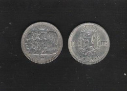 100 FRANK ZILVER TYPE 4  KONINGEN 1948 - VL  (M 001) - 100 Francs