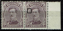 139 Paire Bdf *  T2  Point Blanc à Gauche Du Front - 1901-1930