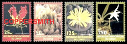 (108) Congo  Flora / Plants / Flowers / Fleurs / Blumen / 2002  ** / Mnh  Michel 1698-1701 - Sonstige & Ohne Zuordnung