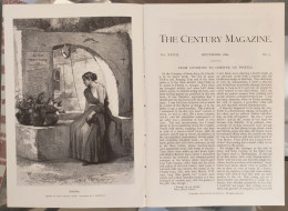 THE CENTURY MAGAZINE 1884. PANCHA A STORY OF MONTEREY CALIFORNIA. FROM COVENTRY TO CHESTER ON WHEELS BICYCLE GYPSY - Altri & Non Classificati