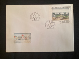 FDC 1990 Art  Yvert 2969 Krucemburk Tableau De Jan Zrzavy - FDC