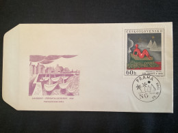 FDC 1968 Art  Yvert 1686 Cleopatre Et Ses Pyramides Tableau De Jan Zrzavy - FDC