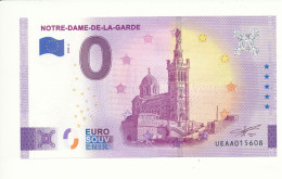 Billet Touristique 0 Euro - NOTRE-DAME-DE-LA-GARDE - UEAA - 2022-4 - N° 15608 - Autres & Non Classés