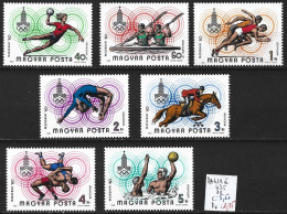 HONGRIE PA 429 à 35 ** Côte 5.50 € - Unused Stamps