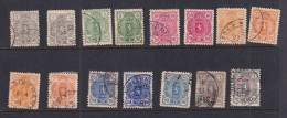 Finland 1889-92 Perf 12.5 Accumulation Used Sc  38-43 15875 - Usati