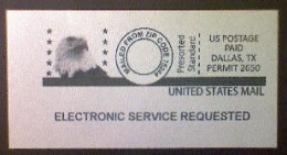 United States, Scott #CVPXXX, Used(o), 2024, Bulk Mailing Strip (Dallas, Texas) - Used Stamps