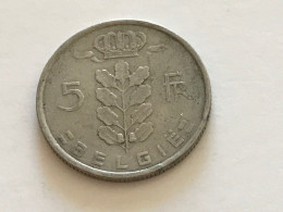 Münze Münzen Umlaufmünze Belgien 1 Franc 1948 Belgie - 5 Francs