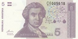 BANCONOTA CROAZIA 5 UNC (MK700 - Kroatien