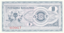 BANCONOTA MACEDONIA 10 UNC (MK678 - North Macedonia