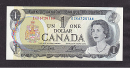1973 Canada Banknote 1 Dollar,P#85C,UNC - Canada