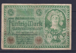 GERMANY - 1920 50 Mark Circulated Banknote - 50 Mark