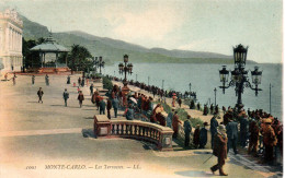 MONACO -- MONTE CARLO -- CPA -- Les Terrasses - Terraces