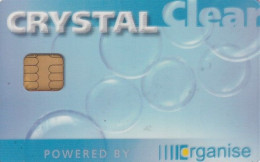 USA - Crystal Clear By Organise Transparent Demo Card - [2] Chip Cards