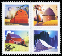 Etats-Unis / United States (Scott No.5549a - Barns) [**] Bloc - Ungebraucht